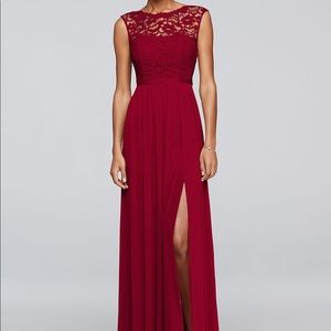 David’s Bridal Bridesmaid Dress